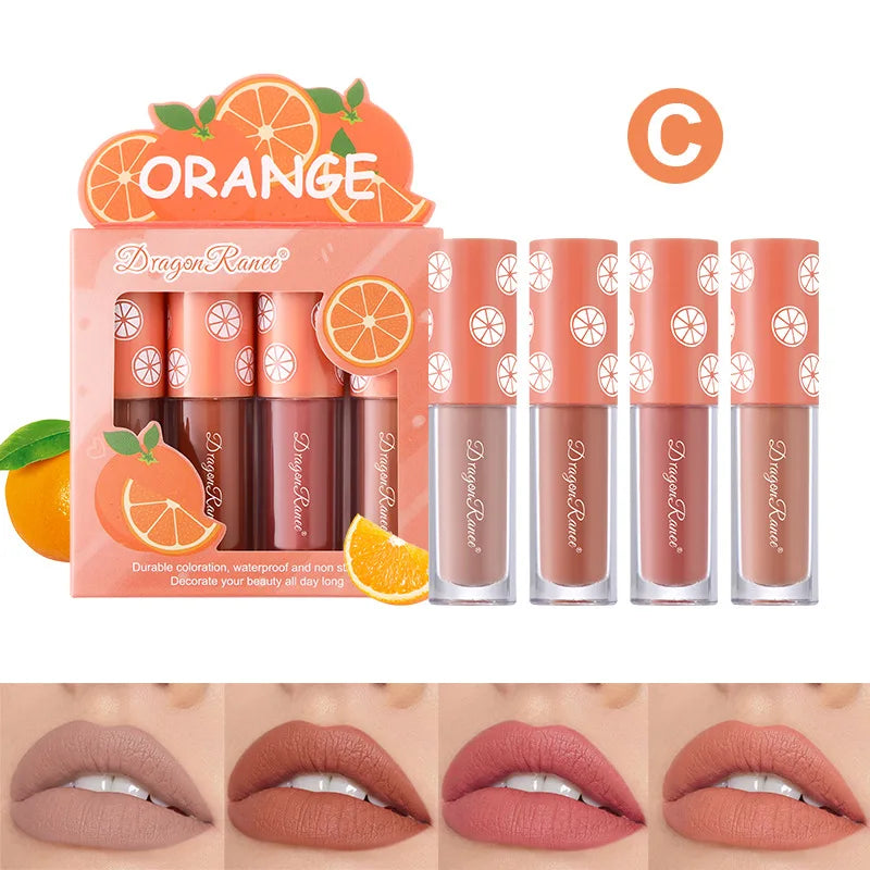 Mini Velvet Matte Lip Gloss Set for Long-Lasting Hydration - Smarsty