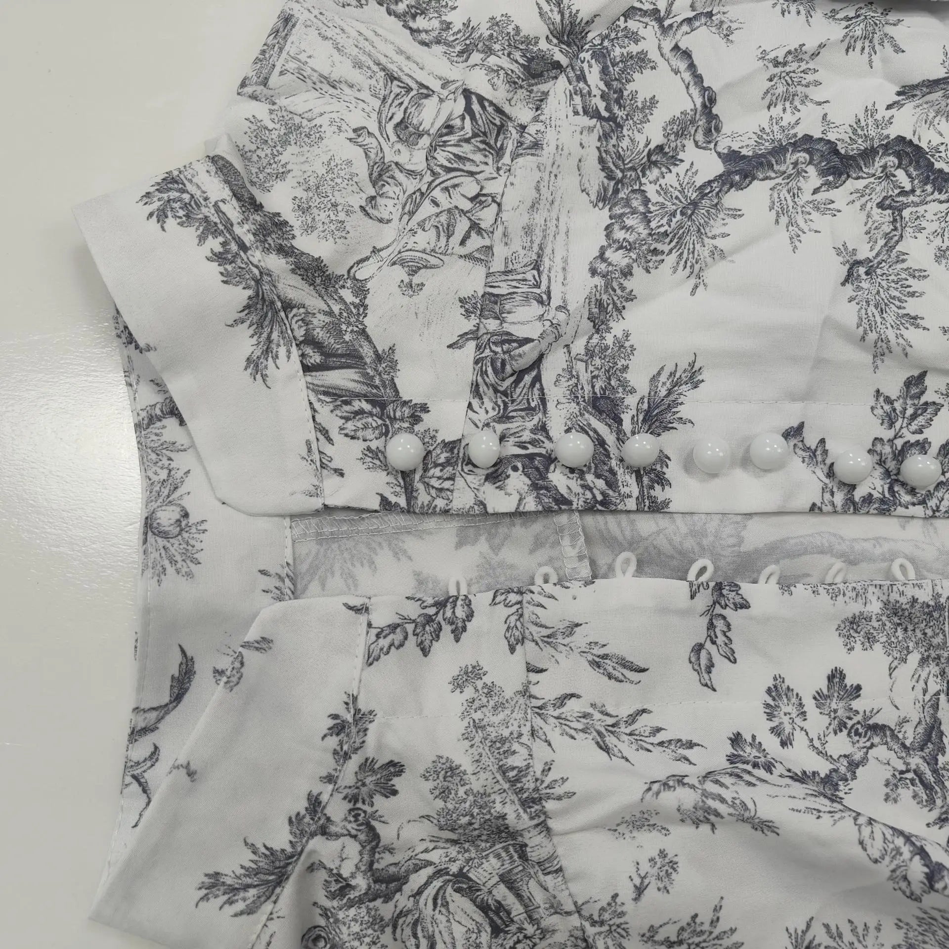 Autumn new women's clothing style elegant, fashionable, casual, sexy commuting long sleeved lace up Chinese style printed dress - Smarsty