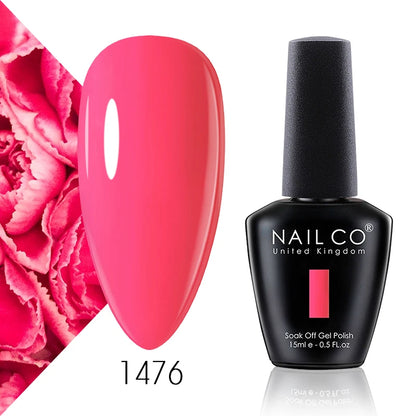 NAILCO 15ml Gel Top Coat and Base Coat for Long-Lasting Shine - Smarsty