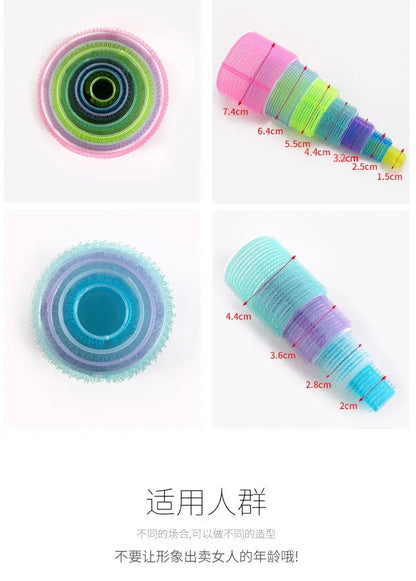 Jumbo Heatless Hair Rollers for Effortless Curls - Smarsty