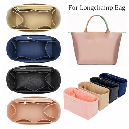 Felt Purse Organizer Insert For Handbag Keeps It Tidy - Smarsty