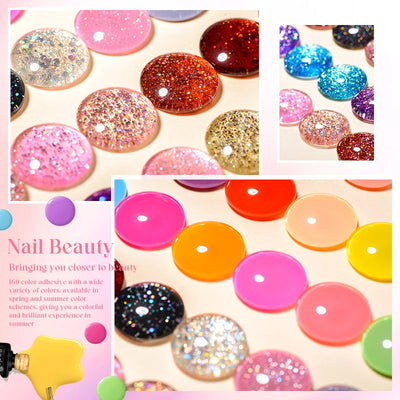 7 Piece Long Lasting Nail Gel Polish Set - Smarsty