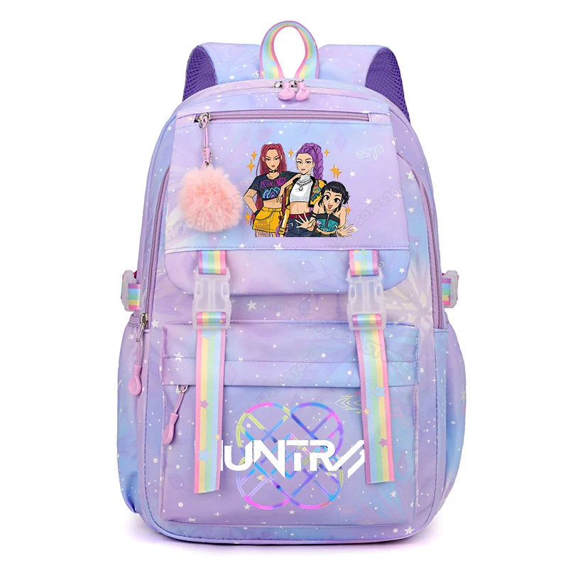 Cartoon Style Kids Backpack With High Capacity For School - Smarsty