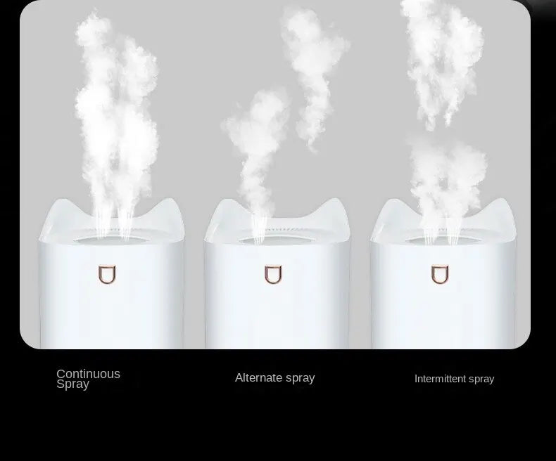 Large Capacity Dual Jet Air Humidifier with Aroma Diffuser - Smarsty