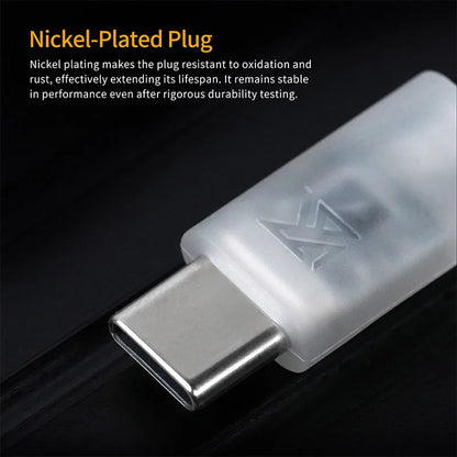 KZ Silver Plated Upgrade Cable for Earphones - Smarsty