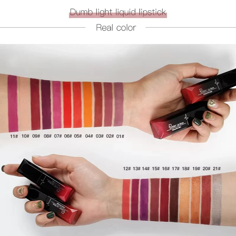 Long Lasting Matte Liquid Lipstick 17 Vibrant Shades - Smarsty