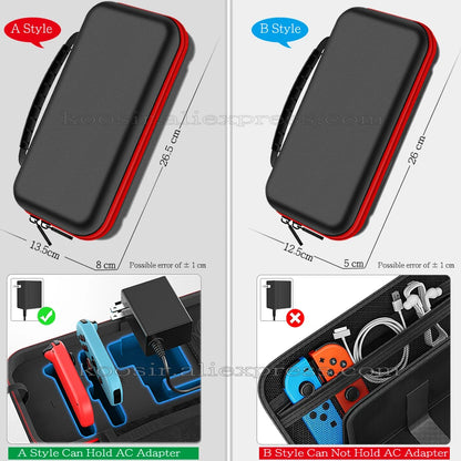 Nintendo Switch OLED Large Storage Bag with Anti-Scratch Protection - Smarsty