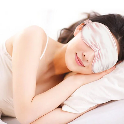 Imitated Silk Eye Mask for Comfortable Sleep - Smarsty