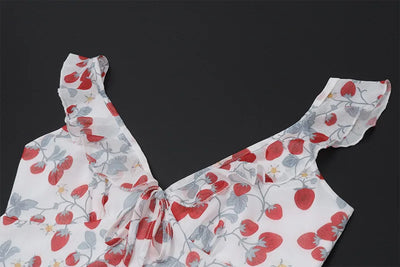 Cryptographic Summer Floral Print Plunge Maxi Dress Outfits Sexy Backless Fairy Sun Dresses Vacation Beachwear Vestido Coquette - Smarsty
