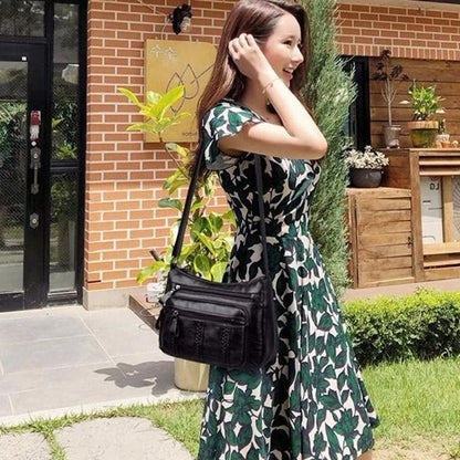 Korean Handbag Designer Leather Crossbody Bag for Women - Smarsty