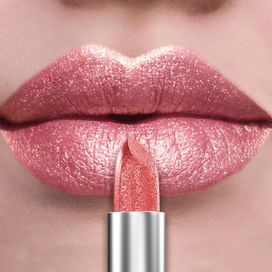 Bold Metallic Lipstick Set for Long Lasting Shine - Smarsty