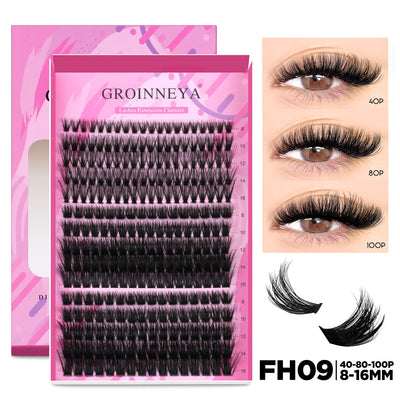 DIY Lash Extension Kit with Individual Lashes for Home Use - Smarsty