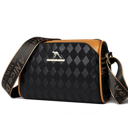 Women Shoulder Bag Crossbody Purse Slim Small Square Satchel - Smarsty