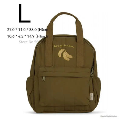 Cotton Kids Backpack For School Unisex Lightweight Comfort - Smarsty
