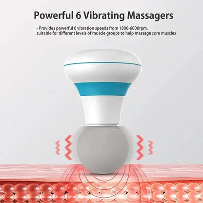 Mini Portable Massage Gun for Deep Tissue Relief - Smarsty