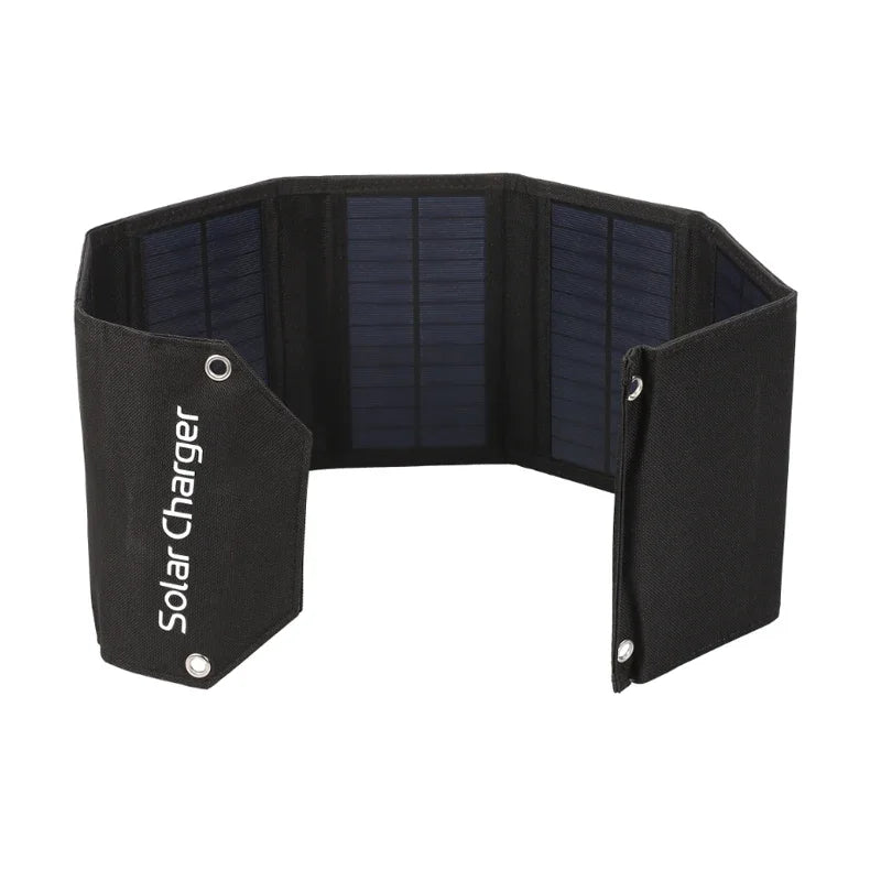 Foldable Solar Panel Charger for Outdoor Camping - Smarsty