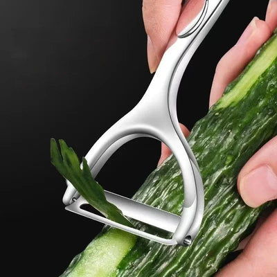 Vegetable Peeler Potato Carrot Peelers Stainless Steel Peeler with Ergonomic Non-Slip Handle & Sharp Blade Kitchen Tools by Smarsty