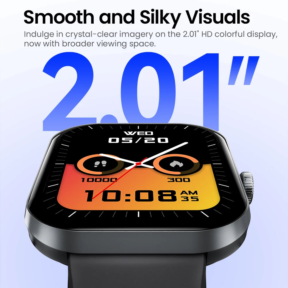 Haylou S6 Voice Calling Smart Watch for Health Monitoring - Smarsty