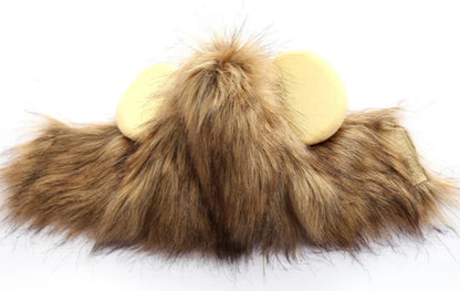 Lion Mane Wig Hat for Dogs and Cats - Smarsty