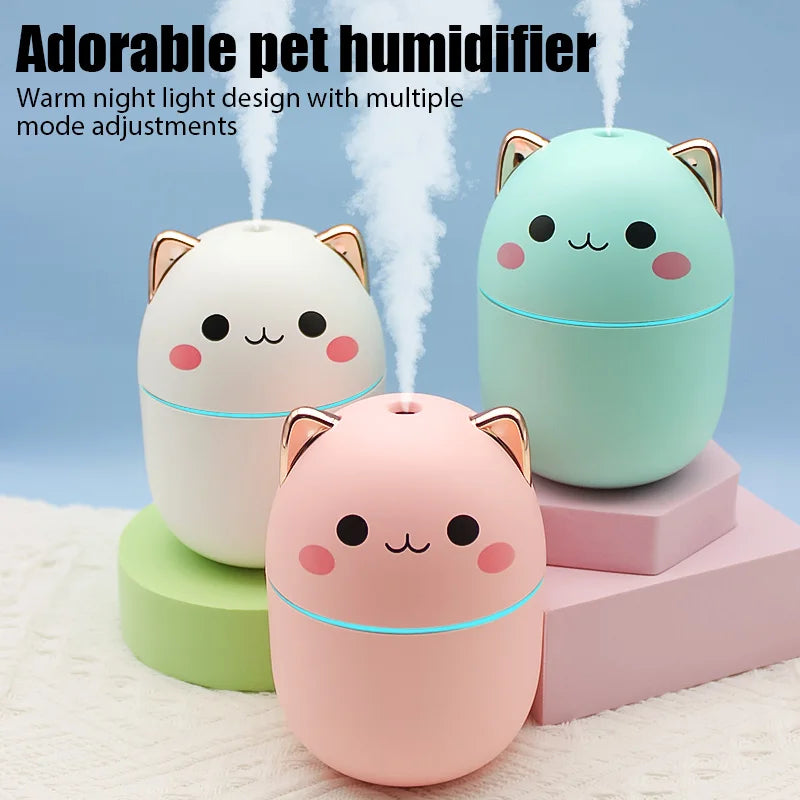 Mini Cute Air Humidifier for Aromatherapy and Purification - Smarsty