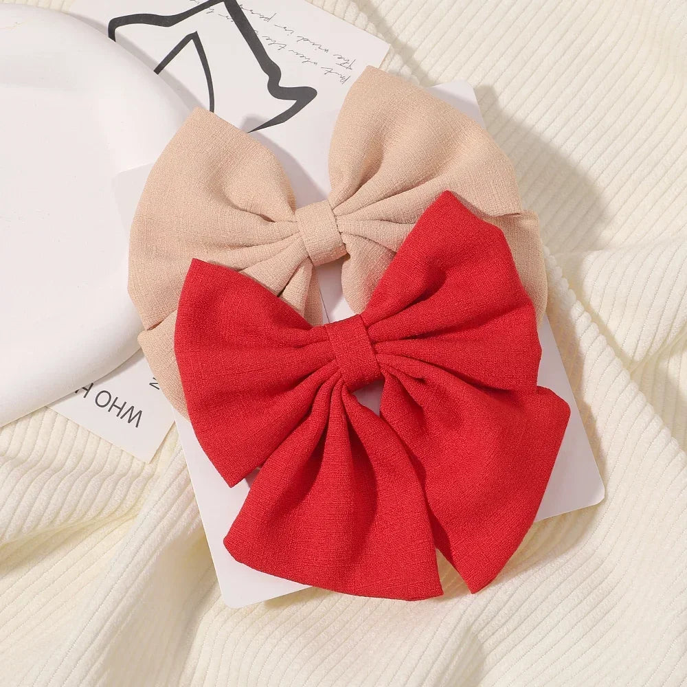 Cheer Bow Hair Clips Set for Girls Stylish Accessories - Smarsty