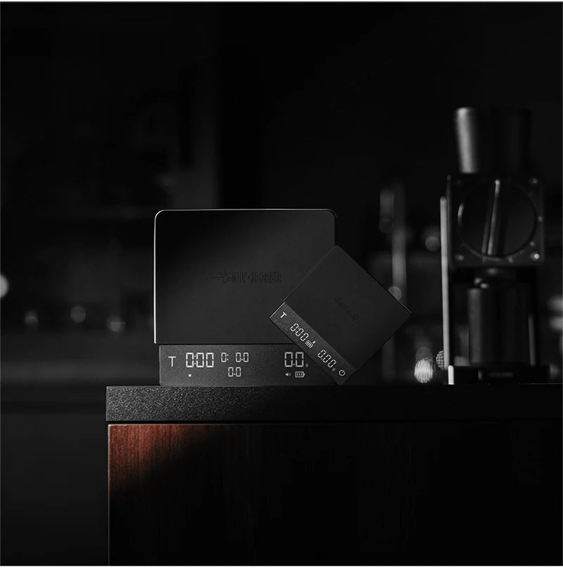 MHW-3BOMBER Cube Coffee Scale 3.0 Pro Max Digital Kitchen Coffee Scale High Precision Flow Rate Big Battery Coffee Accessories