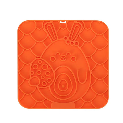 Silicone Pet Lick Mat for Slow Feeding Dogs - Smarsty