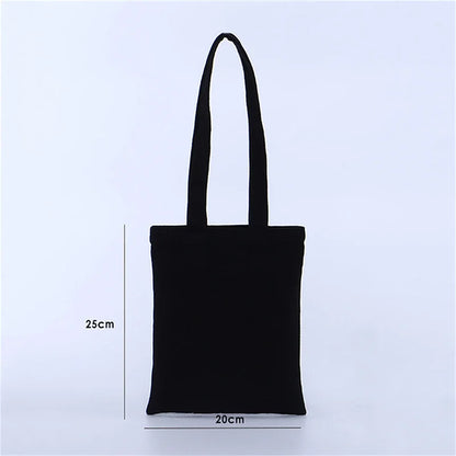 Large Capacity Canvas Tote Bag Reusable Eco Shopping Bag - Smarsty