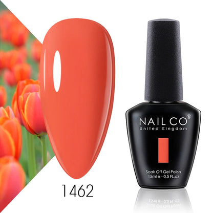 NAILCO 15ml Gel Top Coat and Base Coat for Long-Lasting Shine - Smarsty