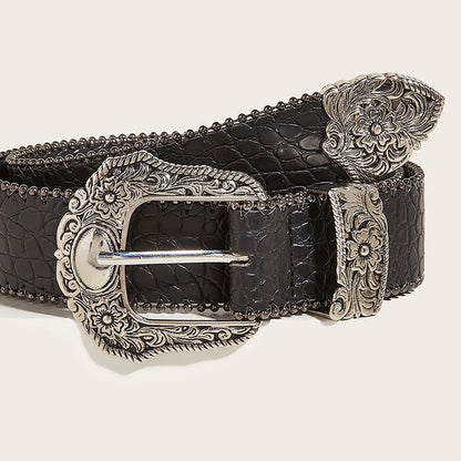 Unisex Goth Y2k Designer Jeans Belt High Quality - Smarsty