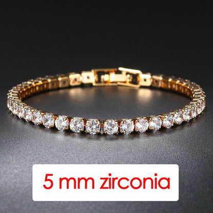 Trendy Women's Tennis Bracelet with AAA+ Cubic Zirconia - Smarsty