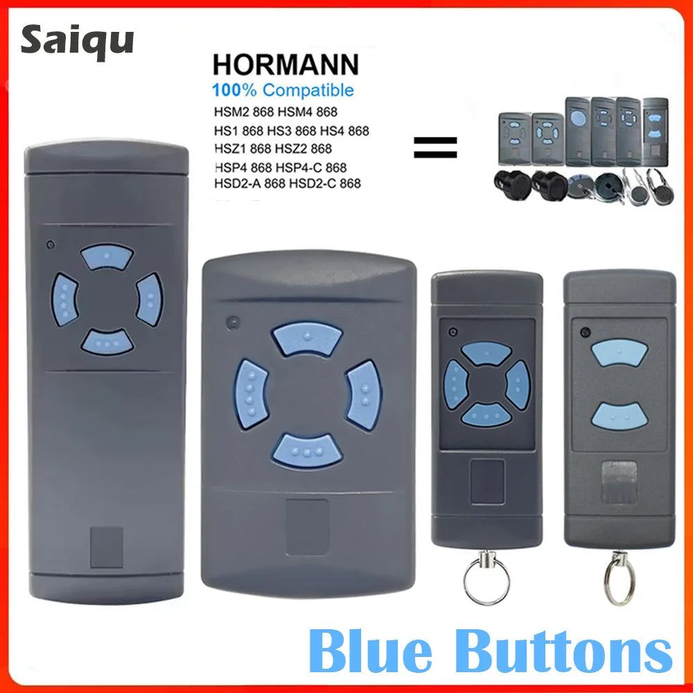 HORMANN 868 MHz Garage Door Remote Control with Privacy Feature - Smarsty