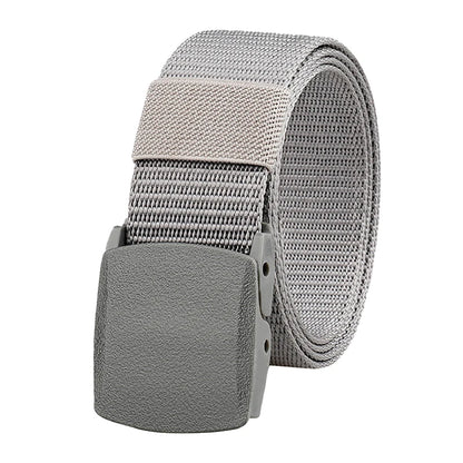 Durable Casual Canvas Belt With Easy Adjust Buckle - Smarsty