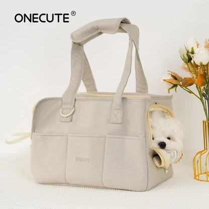 Portable Dog Carrier Bag for Small Pets Comfort and Style - Smarsty