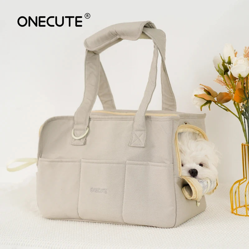 Portable Dog Carrier Bag for Small Pets Comfort and Style - Smarsty