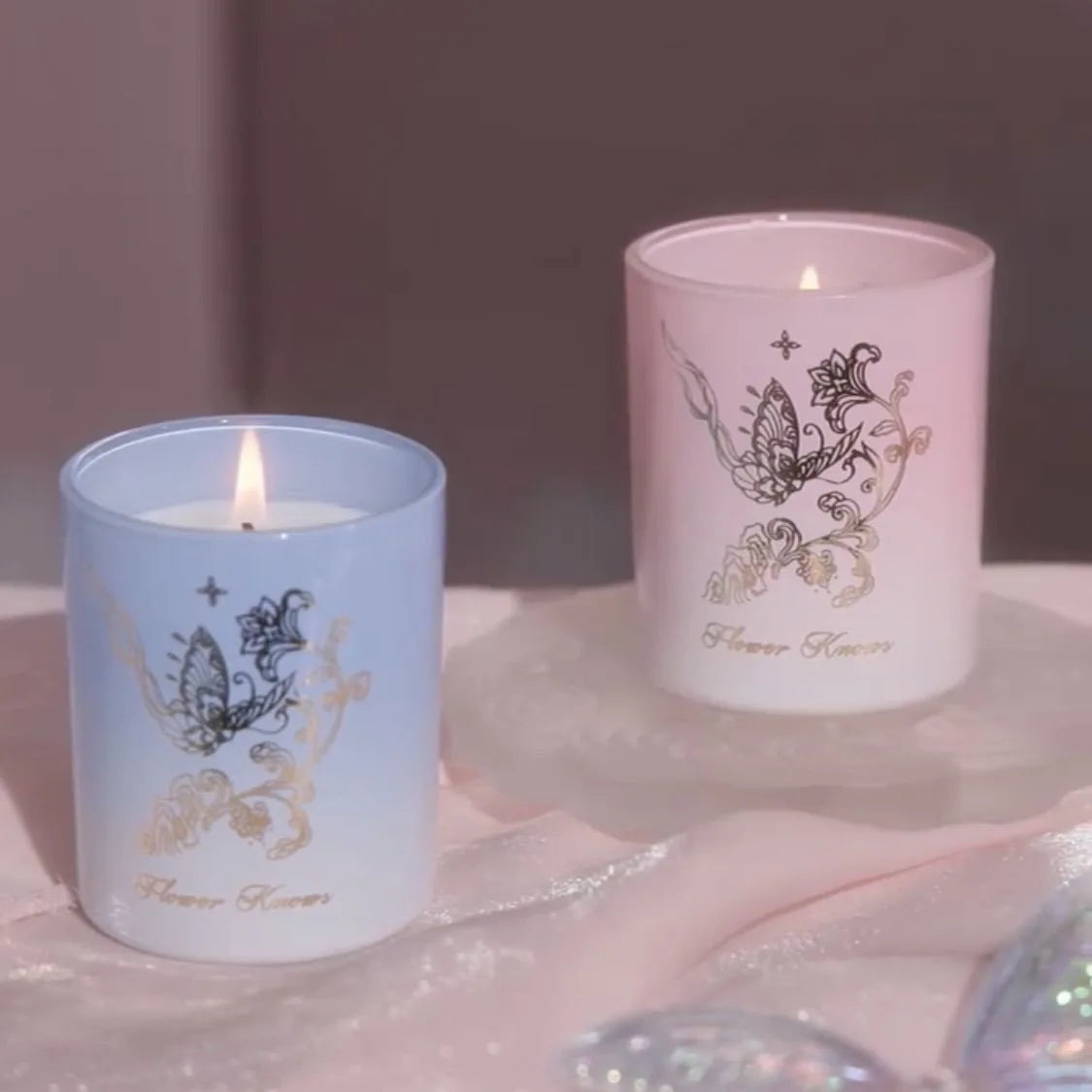 Flower Knows Handheld Mirror Moonlight Mermaid Design - Smarsty