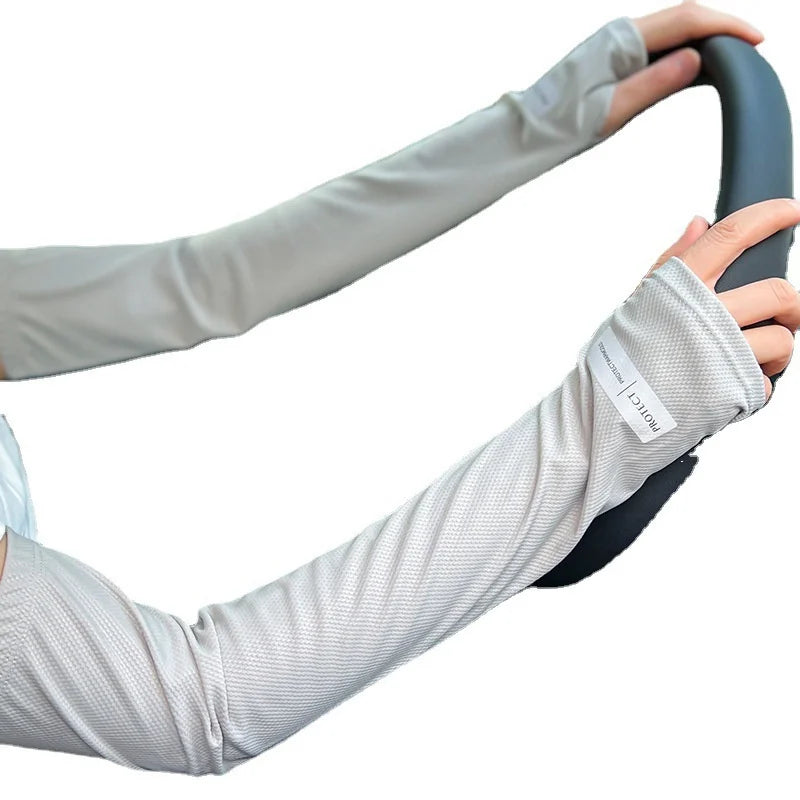 Men's Large UV Protection Ice Sleeves for Summer Outdoor - Smarsty