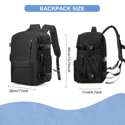 Cabin Airplane Travel Backpack 40x30x20, Hand Luggage Cabin Backpack Wizzair 40x30x20 Carry-Ons Men Women 15.6 inch Laptop Bags - Smarsty