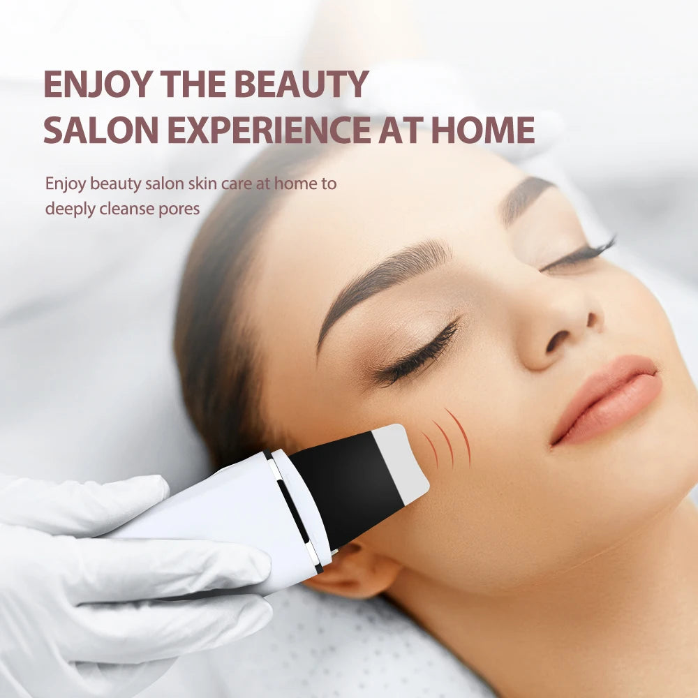 Ultrasonic Skin Scrubber Deep Cleansing Blackhead Remover - Smarsty