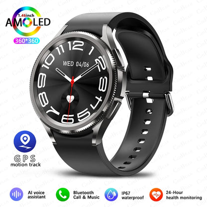 Samsung Galaxy Watch6 Classic Smartwatch with GPS and Heart Rate Monitor - Smarsty