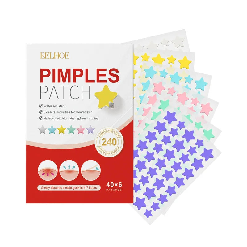 240pcs Star Acne Patches For Effective Spot Treatment - Smarsty
