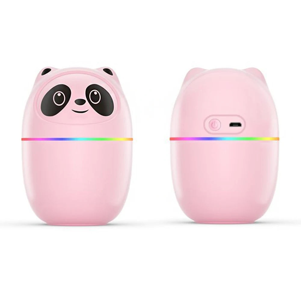 Cute Panda Air Humidifier and Aroma Diffuser with Night Light - Smarsty