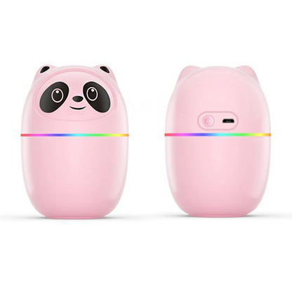 Cute Panda Air Humidifier and Aroma Diffuser with Night Light - Smarsty