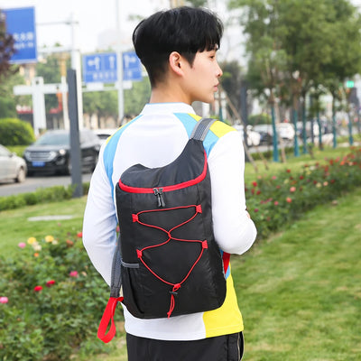 10L Foldable Portable Backpack Splashproof Folding Mountaineering Bag Ultralight Travel Daypack Bag Sports Daypack for Men Women - Smarsty