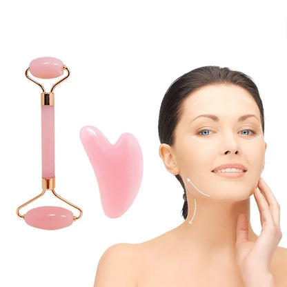 Heart Shaped Facial Roller and Scraper Massage Tool - Smarsty