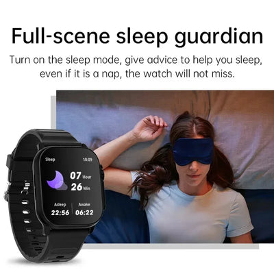 LAXASFIT T900 Ultra Smartwatch with Heart Rate Monitor - Smarsty