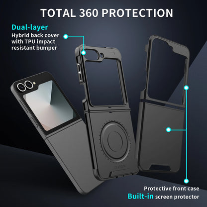 Galaxy Z Flip Case Shockproof Dual Layer Protection - Smarsty