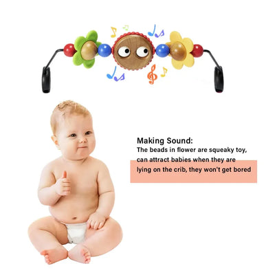 Baby Rocking Chair Toy Babysitter Cradle Hanging Spiral Rattle Newborn Stroller Play Arch Bed Toys for Babies Car Seat Toys by Smarsty