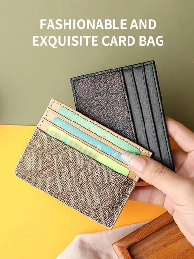 Luxury Design Wallets for Women Multi-Function Card Holder PU Leather Female Small Card Bag Short Women's Purse - Smarsty