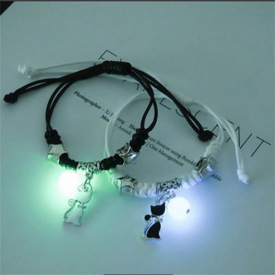 Luminous Beads Star Couple Bracelet for Lovers - Smarsty